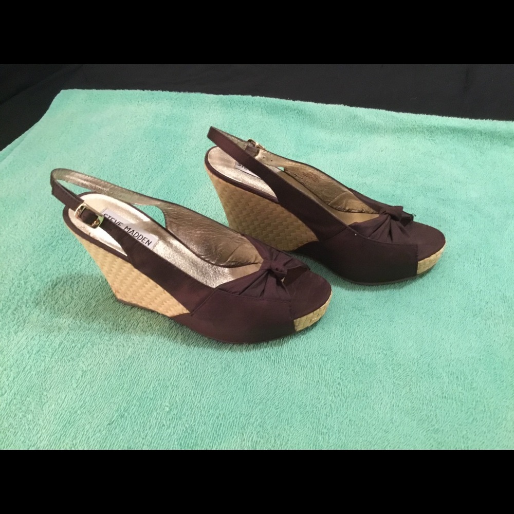 Steve Madden Cork Wedges
